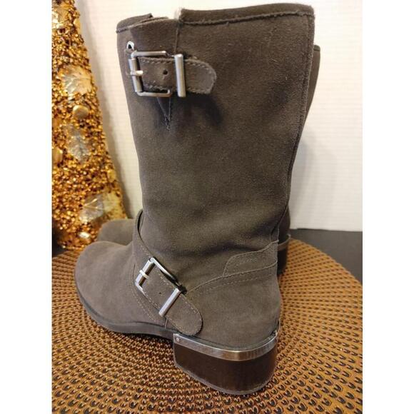 Vince Camuto Whyla Suede Booties Size 7.5 - Picture 5 of 9